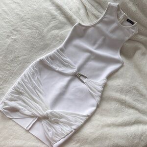 BELLA BARNETT Sleeveless Dress in White